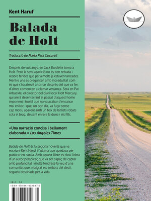 cover image of Balada de Holt